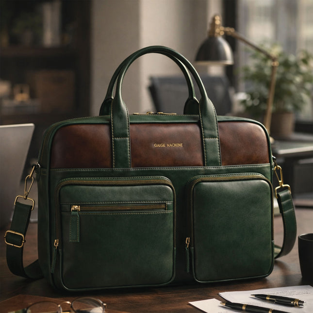 Gauge Machine 16" Laptop Bag with Detachable Strap