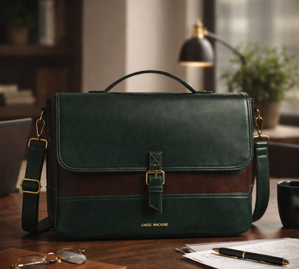 Gauge Machine 16" Laptop messenger Bag with Detachable Strap
