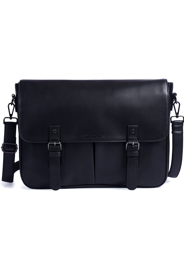 Gauge Machine 16" Black Laptop Bag with Detachable Strap
