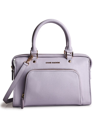 Urban Elegance Lavender Bowling Handbag