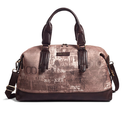 Gauge Machine Brown Duffle Day Bag