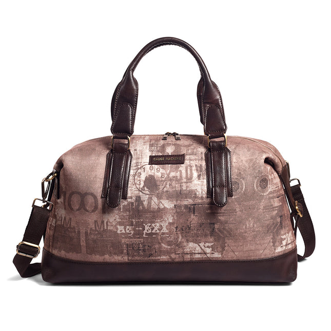 Gauge Machine Brown Duffle Day Bag