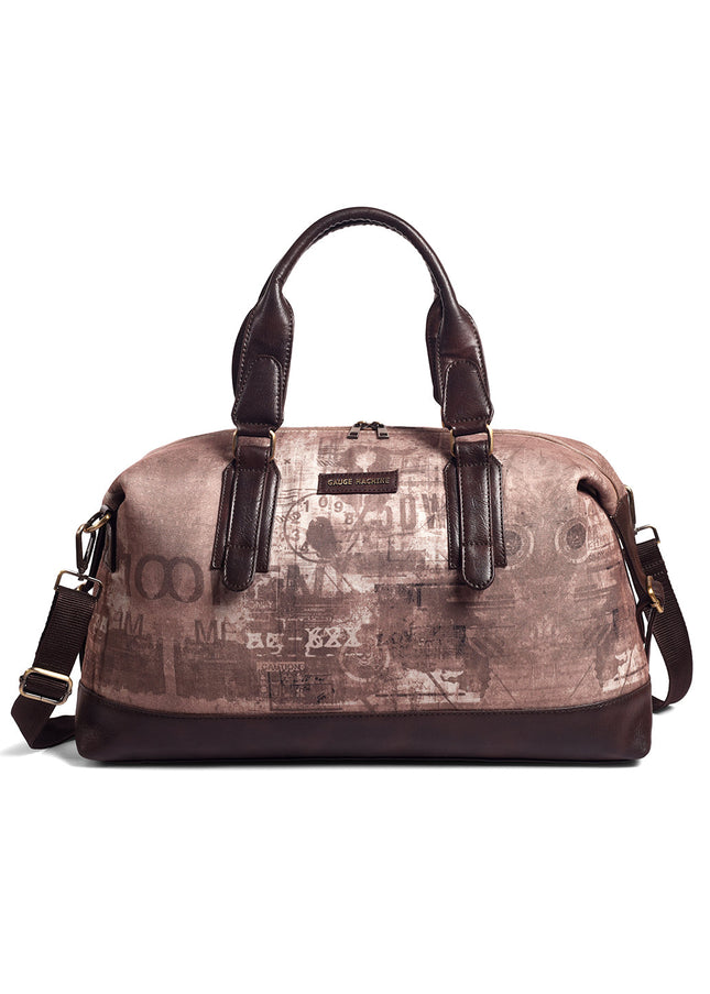 Gauge Machine Brown Duffle Day Bag