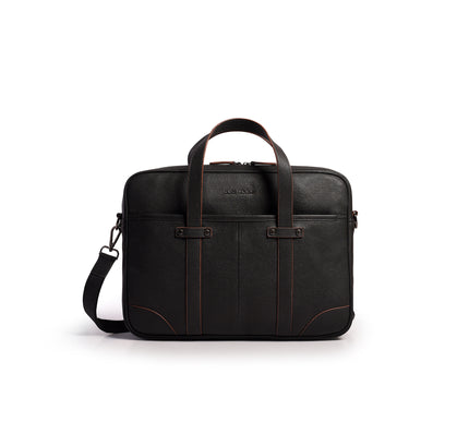 Gauge Machine Meridian Leather Laptop Bag