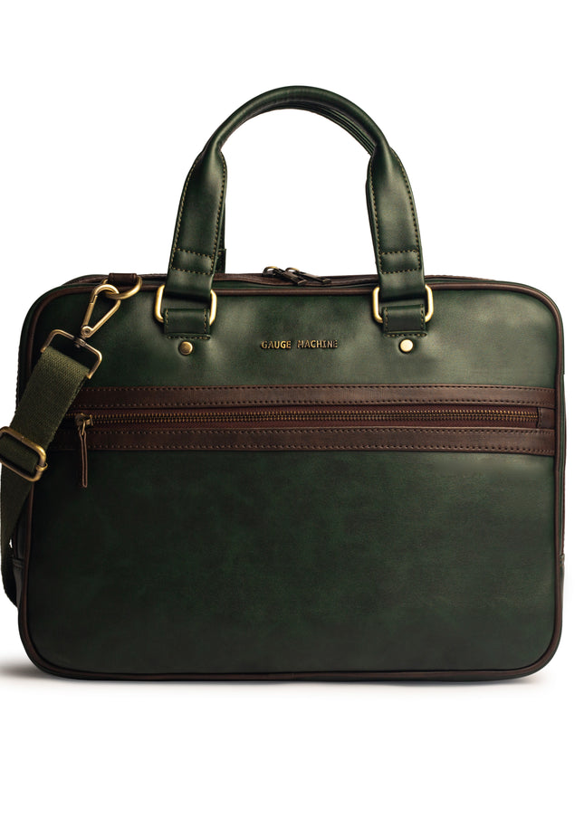 Gauge Machine 16" Laptop messenger Bag with Detachable Strap