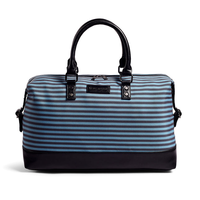 Gauge Machine Blue Stripped Beach Duffle Bag