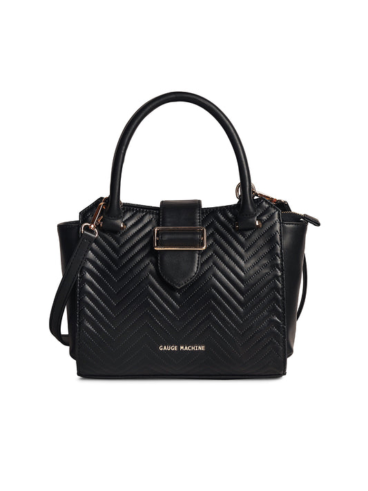 Gauge Machine Black Lumin Luxe Sling Bag