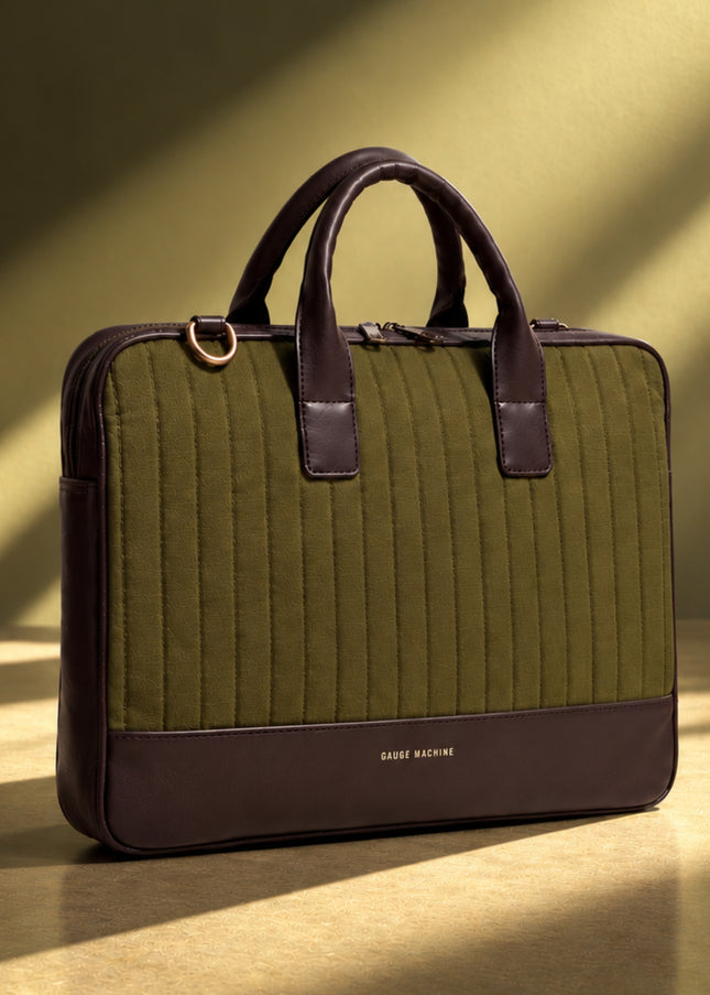 Gauge Machine 16" Wells Slim Laptop Bag
