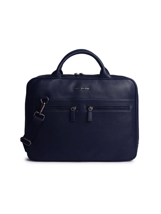 Gauge Machine 16" Blue Laptop Bag with Detachable Strap