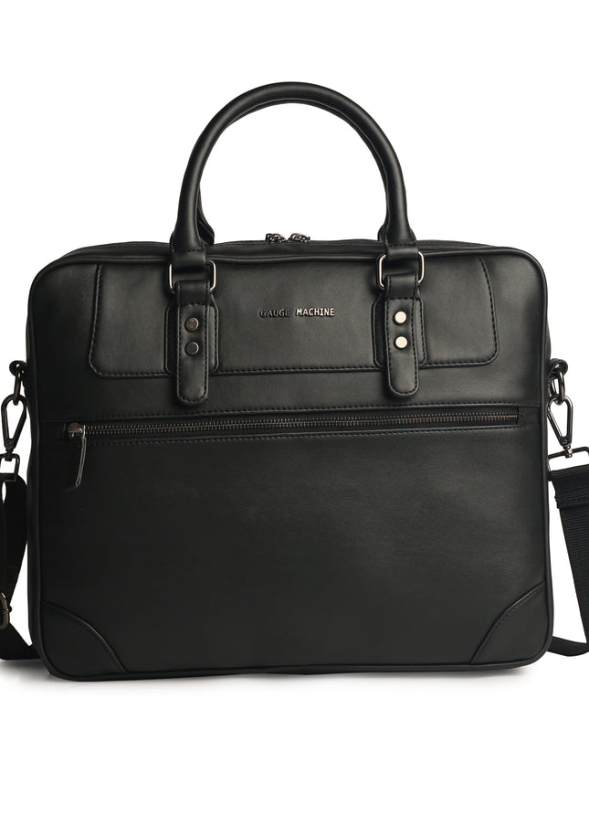 Gauge Machine 16" Messenger Laptop Bag with Detachable Strap