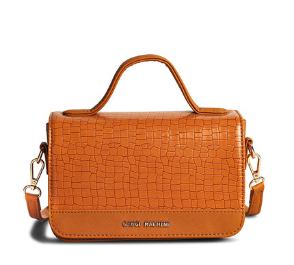 Gauge Machine Plush Tan Sling Hand Bag