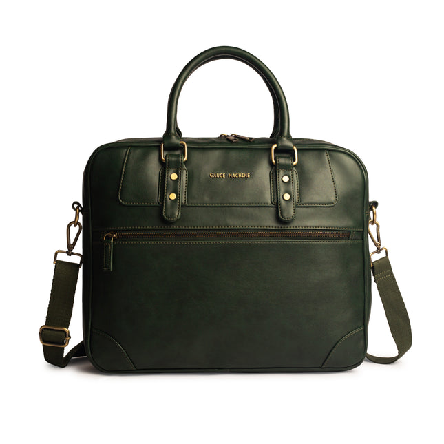 Gauge Machine 16" Messenger Laptop Bag with Detachable Strap