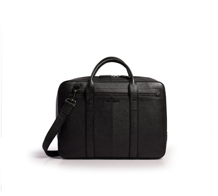 Gauge Machine Dimension Leather Laptop Bag