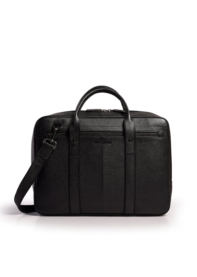 Gauge Machine Dimension Leather Laptop Bag