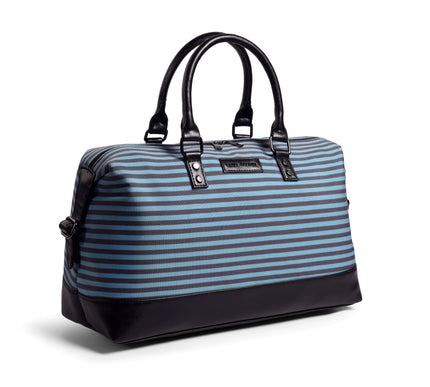 Gauge Machine Blue Stripped Beach Duffle Bag