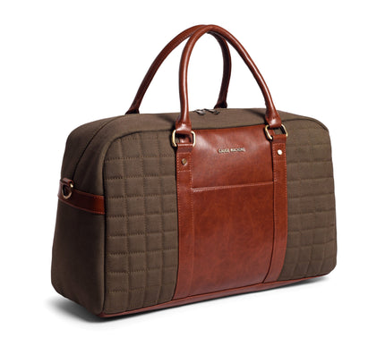 Gauge Machine Brown Haversack Duffle Bag