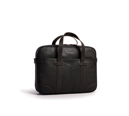 Gauge Machine Meridian Leather Laptop Bag