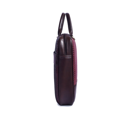 Gauge Machine 16"Classic Laptop Briefcase with Detachable Strap