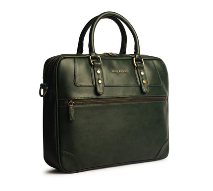 Gauge Machine 16" Messenger Laptop Bag with Detachable Strap