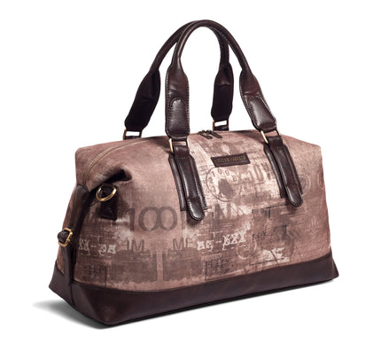 Gauge Machine Brown Duffle Day Bag