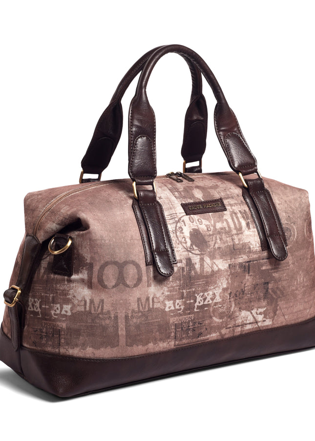 Gauge Machine Brown Duffle Day Bag