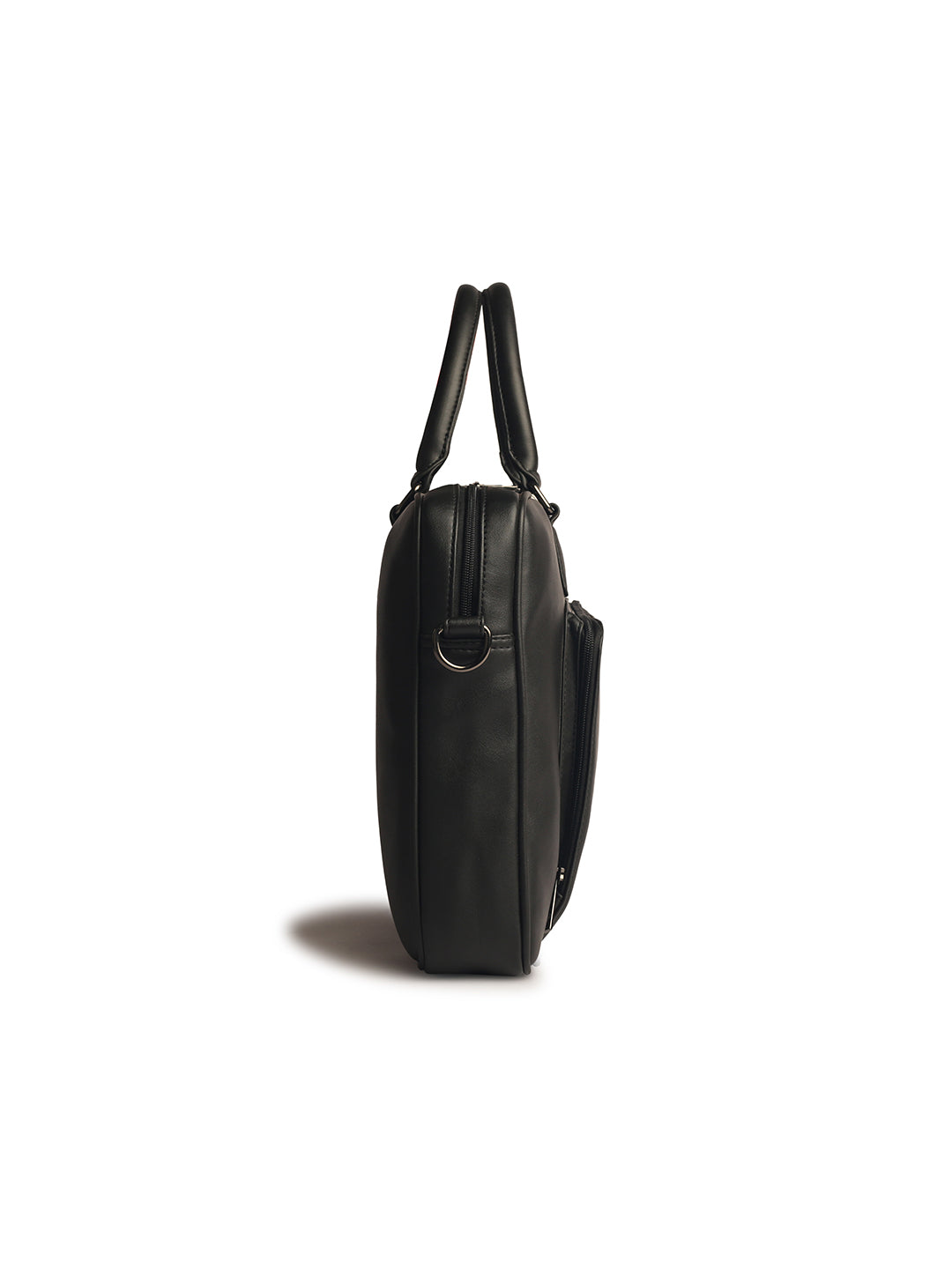 Gauge Machine 16" Black Laptop Messenger Bag with Detachable Strap