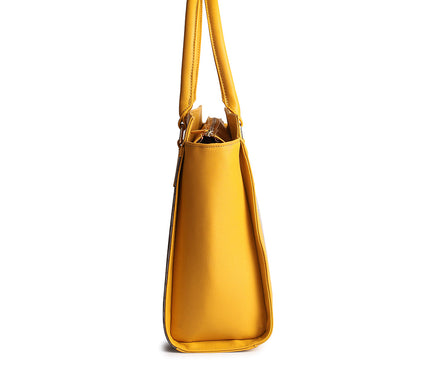 Yellow Adore Tote Bag