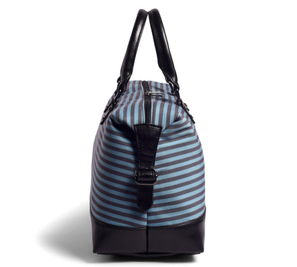 Gauge Machine Blue Stripped Beach Duffle Bag
