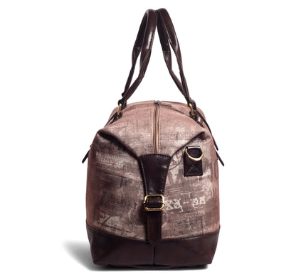 Gauge Machine Brown Duffle Day Bag