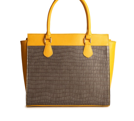 Yellow Adore Tote Bag