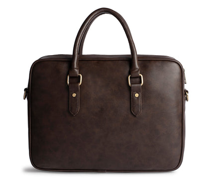 Gauge Machine 16" Quilted Laptop Bag with Detachable Strap