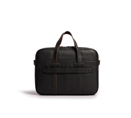Gauge Machine Meridian Leather Laptop Bag