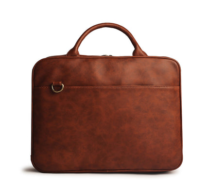 Gauge Machine 16" Tan Laptop Bag with Detachable Strap