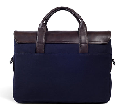 Gauge Machine 16" Navy Laptop Bag with Detachable Strap