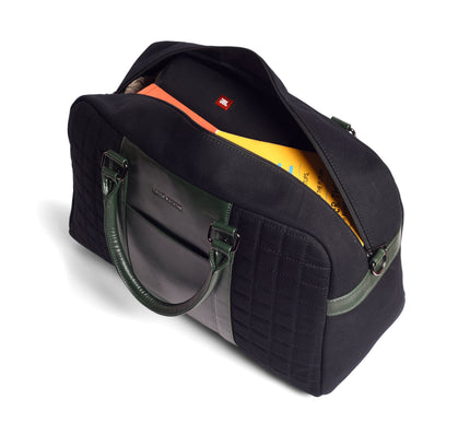 Gauge Machine Black Haversack Duffle Bag