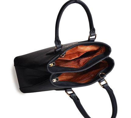 Mystique melange Navy Handbag