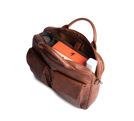 Gauge Machine 16" laptop bag with Detachable Strap