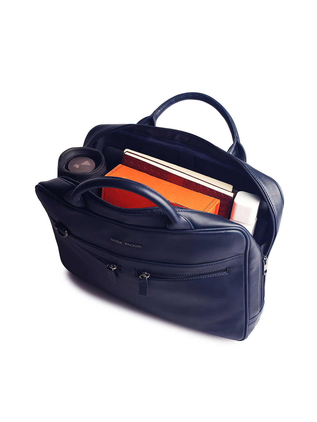 Gauge Machine 16" Blue Laptop Bag with Detachable Strap