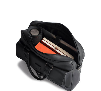 Gauge Machine 16" Black Laptop Bag with Detachable Strap