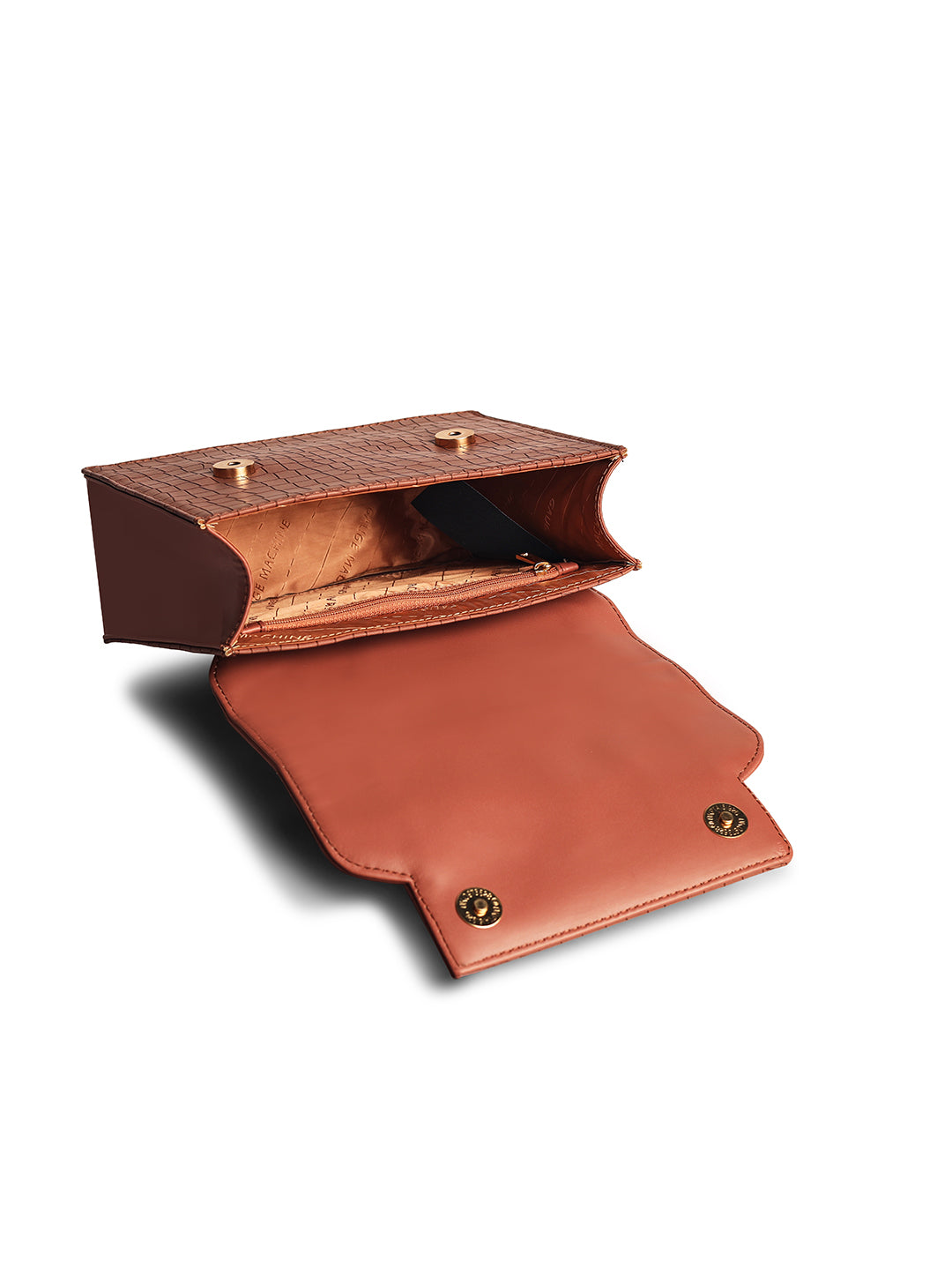 Gauge Machine Tan Luxurious Delight sling bag