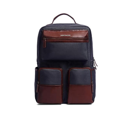 Gauge Machine Professional Leather Laptop Backpack