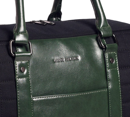Gauge Machine Black Haversack Duffle Bag