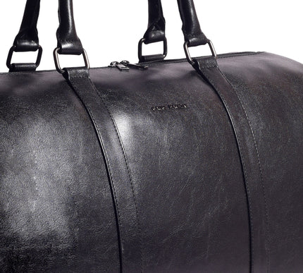 Gauge Machine Black Gladstone Bag