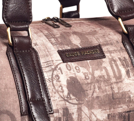 Gauge Machine Brown Duffle Day Bag
