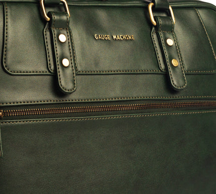 Gauge Machine 16" Messenger Laptop Bag with Detachable Strap