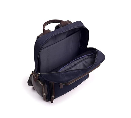 Gauge Machine Professional Genuine Leather and Canvas Backpack