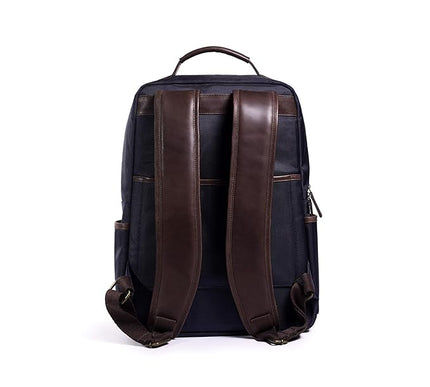 Gauge Machine Professional Leather Laptop Backpack