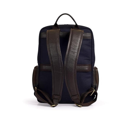 Gauge Machine Professional Genuine Leather and Canvas Backpack