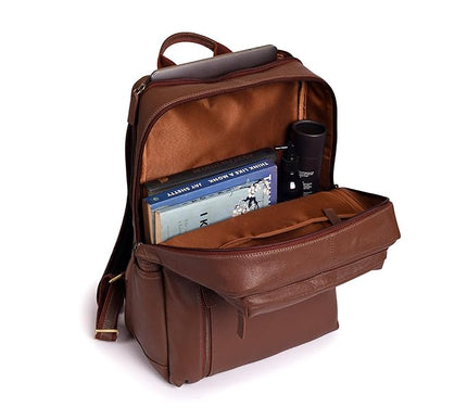 Gauge Machine Professional Genuine Leather Backpack