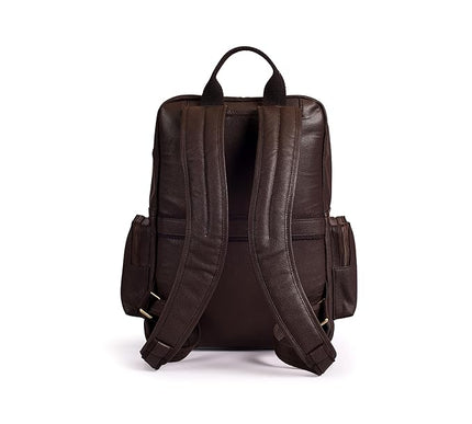 Gauge Machine Professional Genuine Leather Backpack